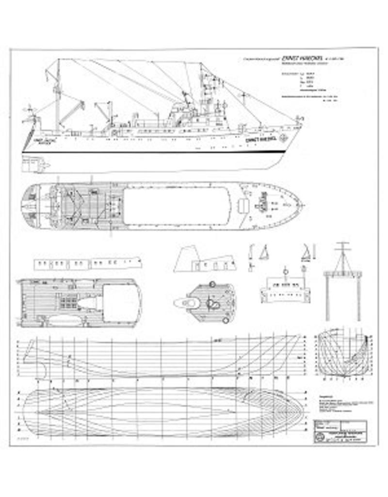 NVM 10.13.029 visserij onderzoeksvaatuig ms "Ernst Haeckel" (1966)