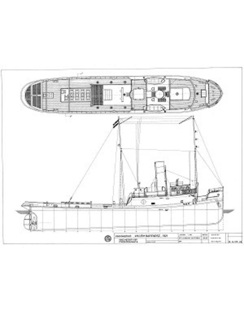 MBT 10.14.015 Hochseeschlepper ss "Willem Barendz" (II) (1921) - Bureau Wijsmuller