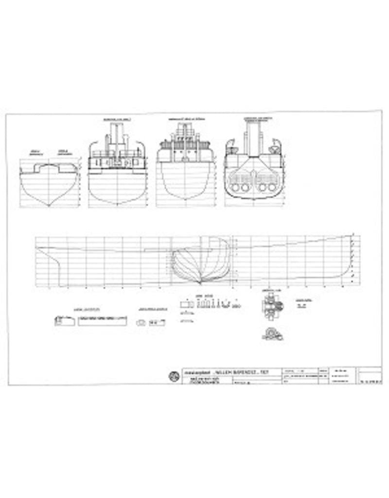 MBT 10.14.015 Hochseeschlepper ss "Willem Barendz" (II) (1921) - Bureau Wijsmuller