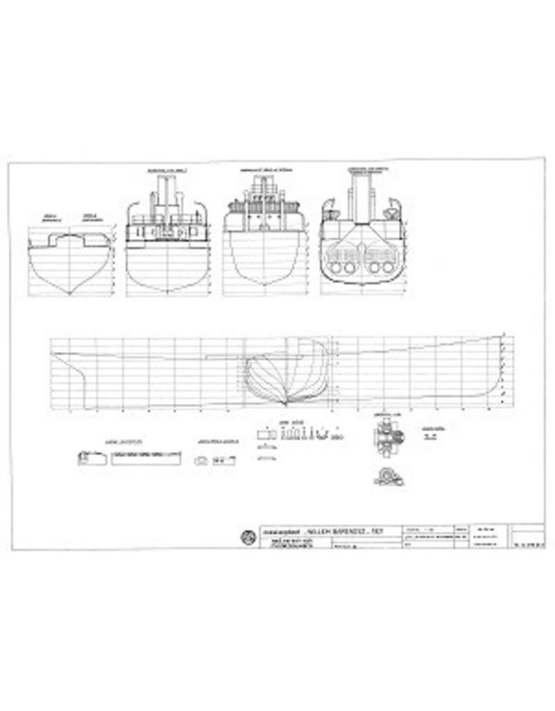 MBT 10.14.015 ocean-going tug ss "Willem Barendz" (II) (1921) - Bureau Wijsmuller