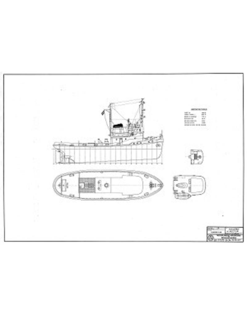 MBT 10.14.017 coastal tugboat ms "Hector"(III) (1958) - Bureau Wijmuller