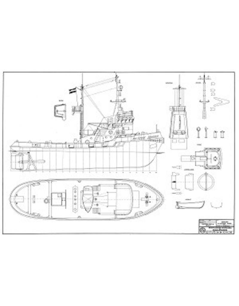 MBT 10.14.018 seagoing tug MV "Antonie Junior" (1971) - Adriaan Kooren Tug Service