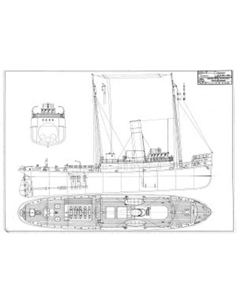 MBT 10.14.023 Hochseeschlepper ss " Witte Zee" (1914) - L. Smit & Co