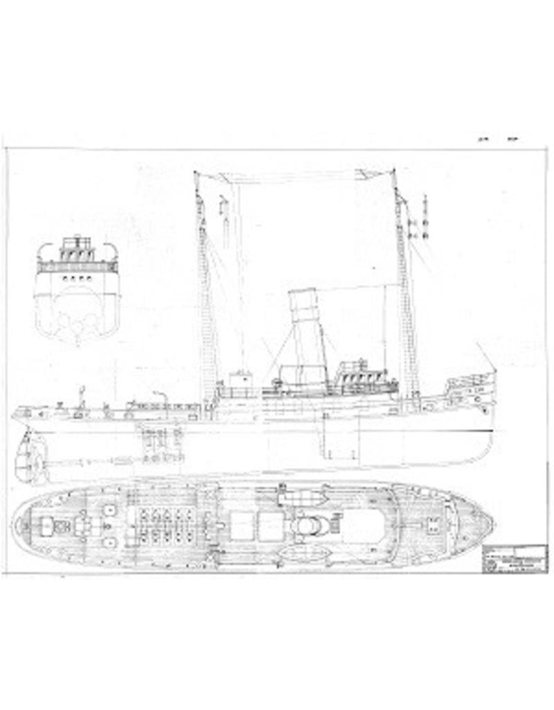 MBT 10.14.023/A seagoing tugboat ss "Witte Zee" (1914) - L. Smit & Co