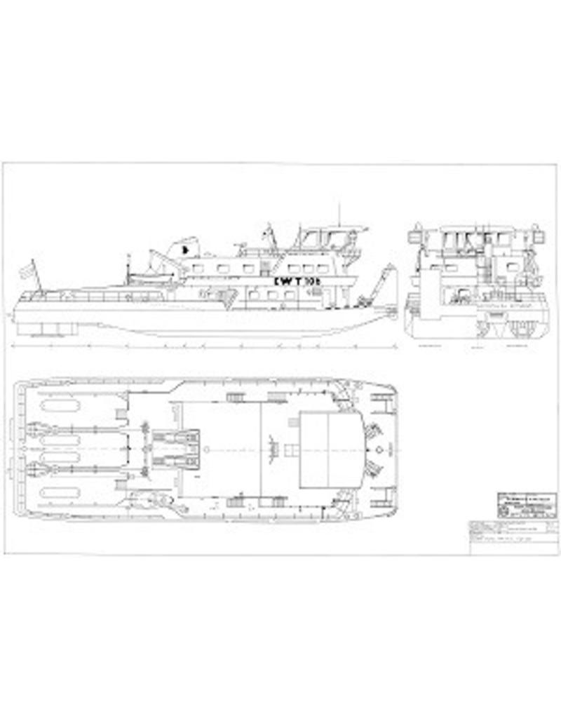 MBT 10.14.027/A Schubboot EWT 106, Jacob C. van Neck - (1976) - Eur. Wasserweg Transporte