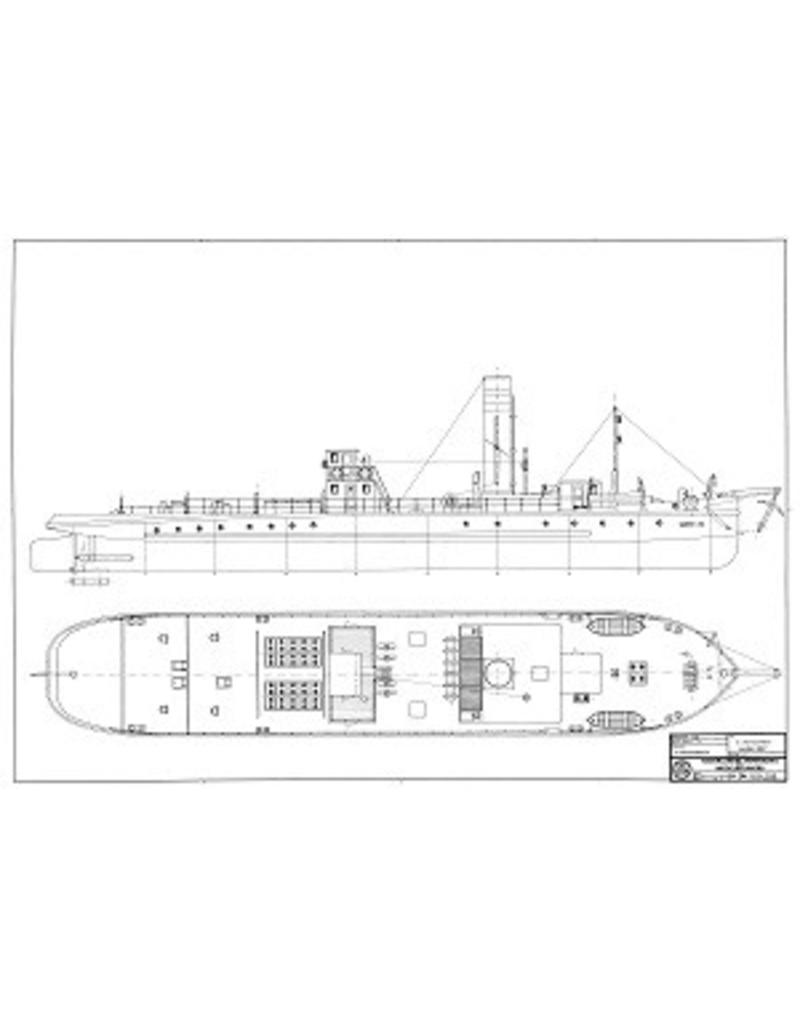 MBT 10.14.035 dubbelschroef rijnsleepboot ss "Baden-XII"