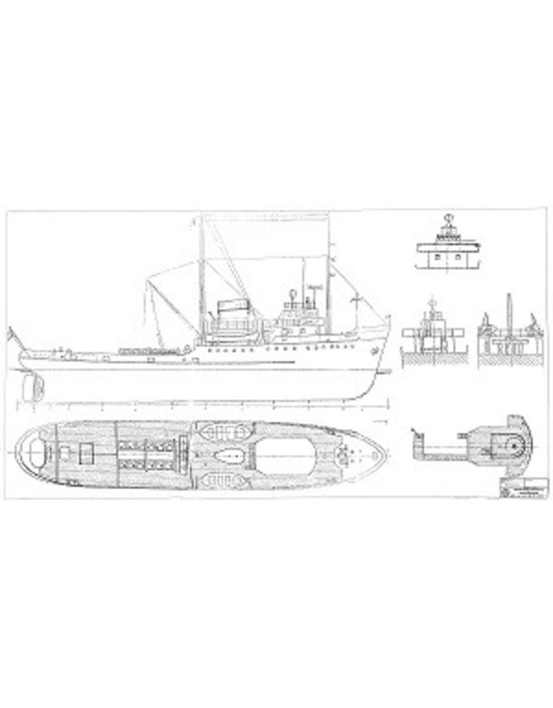 NVM 10.14.066/A Zeesleepboot ms "Oostzee" (1954) - L. Smit & Co's Internationale Slpdnst Mij