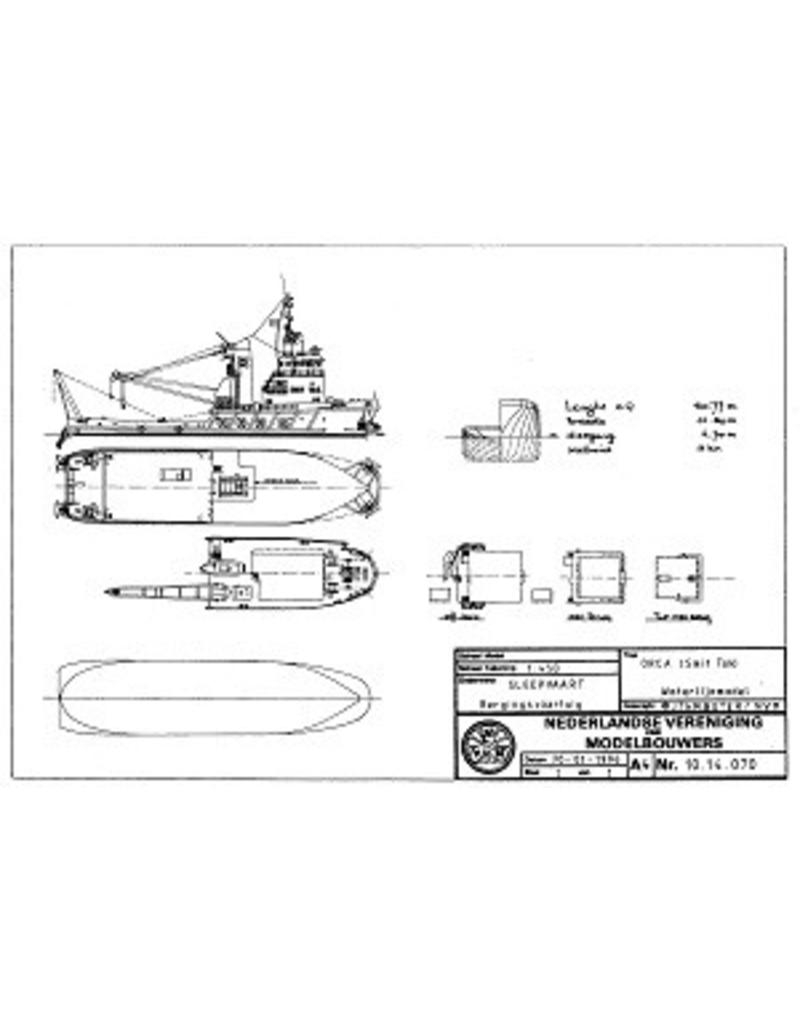 MBT 10.14.070 salvage vessel ms "Orca" (1983) - Smit Tak; from 1986 "Smit Orca"
