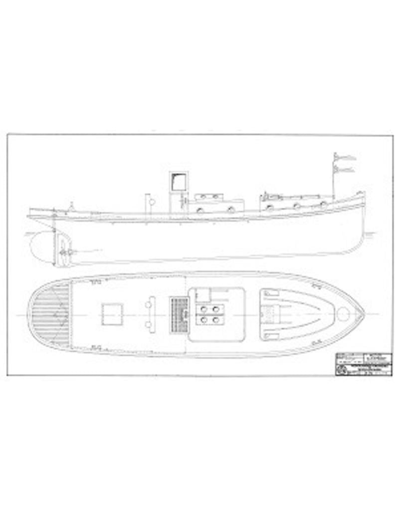 MBT 10.14.075 harbour and river tug ms "Ballot"- (1934)