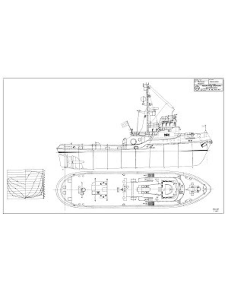 MBT 10.14.103 Hafen-/Küstenschlepper ms Maasbank (1957) - Nwe Rott Sleepd