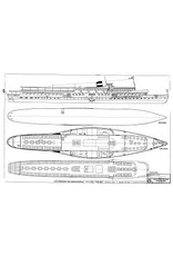 MBT Rhine paddle steamer passenger ship ss "Goethe" (1913), after extension (1949) - Köln Düsseldorfer GmbH - Construction Drawing Scale 1 : 100 (10.15.005)