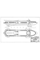 MBT Draagvleugelboot type "Meteor" (ca 1960) - Bouwtekening Schaal 1 : 100 (10.15.009)