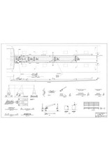 MBT Rijntanker ms "Shell 14" (1965) - Shell Verkoop Mij. - Bouwtekening Schaal 1 : 100 (10.15.010)
