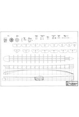 MBT Passenger paddle steamer ss "Reederij op de Lek 6" (1911) - Steamship Company on the Lek - Construction Drawing Scale 1 : 75 (10.15.014)