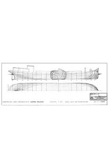 MBT Luxe motor ms "Janna Helena" (1928) - Bouwtekening Schaal 1 : 50 (10.15.020)