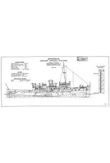 MBT Ferry ms "Queen Emma" (1933) - Prov. Steamboat Services - Construction Drawing Scale 1 : 50 (10.15.028)