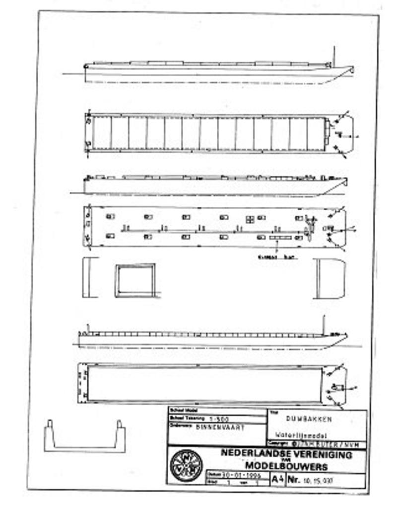 MBT Duwbakken - Bouwtekening Schaal 1 : 500 (10.15.037)