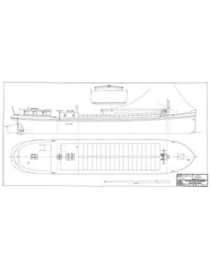 MBT Motorfrachtschiff - Bauzeichnung Maßstab 1 : 30 (10.15.040)