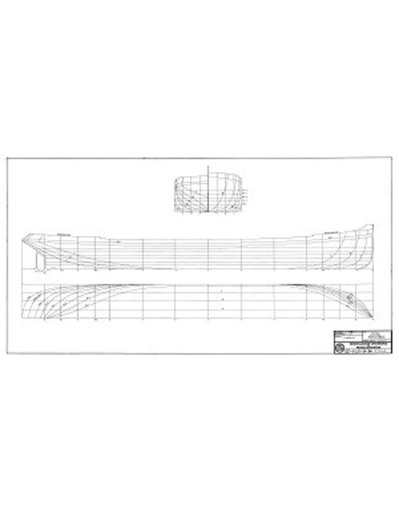 MBT Motor Freighter - Construction Drawing Scale 1 : 30 (10.15.040)
