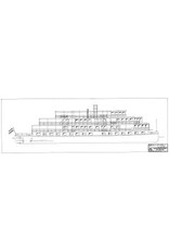 MBT Passenger ship ss "Alkmaar" - Alkmaar Packet, C. Bosman - Construction drawing Scale 1 : 50 (10.15.046)