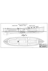 MBT Motorboot met kajuit (1901) - Bouwtekening Schaal 1 : 20 (10.15.048)