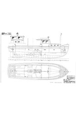 MBT Havendienstboot, opstappertje - Bouwtekening Schaal 1 : 10 (10.15.051)