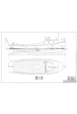 MBT Motorleichter Munitionsboot (1950) - Bauzeichnung Maßstab 1 : 50 (10.15.052)