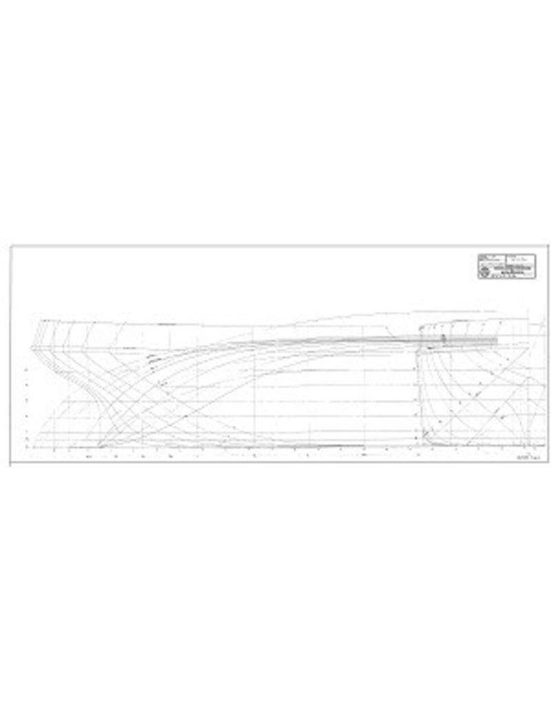 MBT Havenwerkbootje - Bouwtekening Schaal 1 : 10 (10.15.053)