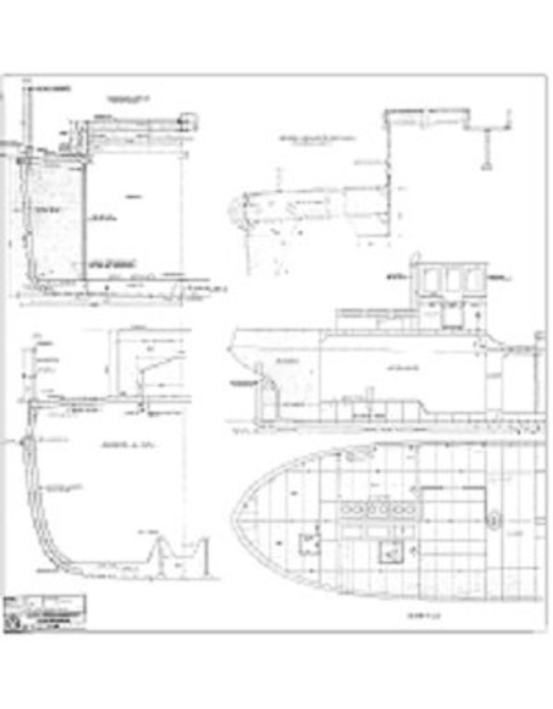 MBT Harbour Workboat - Construction Drawing Scale 1 : 10 (10.15.053)