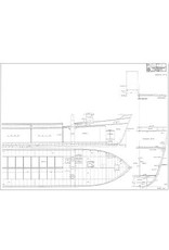 MBT Havenwerkbootje - Bouwtekening Schaal 1 : 10 (10.15.053)