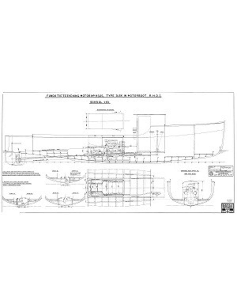 MBT Fähre, Ausflugsboot - Bauzeichnung Maßstab 1 : 10 (10.15.054)