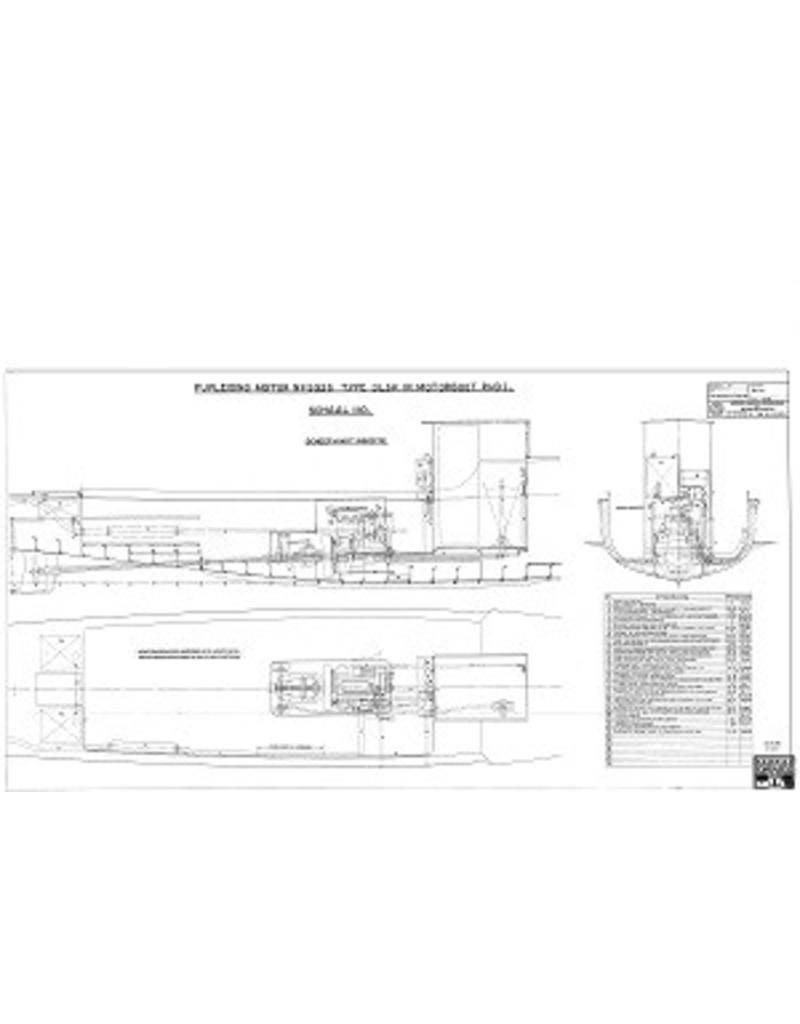 MBT Fähre, Ausflugsboot - Bauzeichnung Maßstab 1 : 10 (10.15.054)