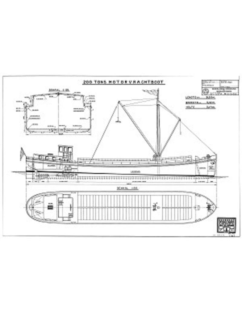 MBT Motorlichter - Bouwtekening Schaal 1 : 25 (10.15.056)