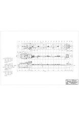 MBT CD- bei Enkhuizer Eisenbahnfähre - Bauzeichnung Maßstab 1 : 87 (10.15.063/)