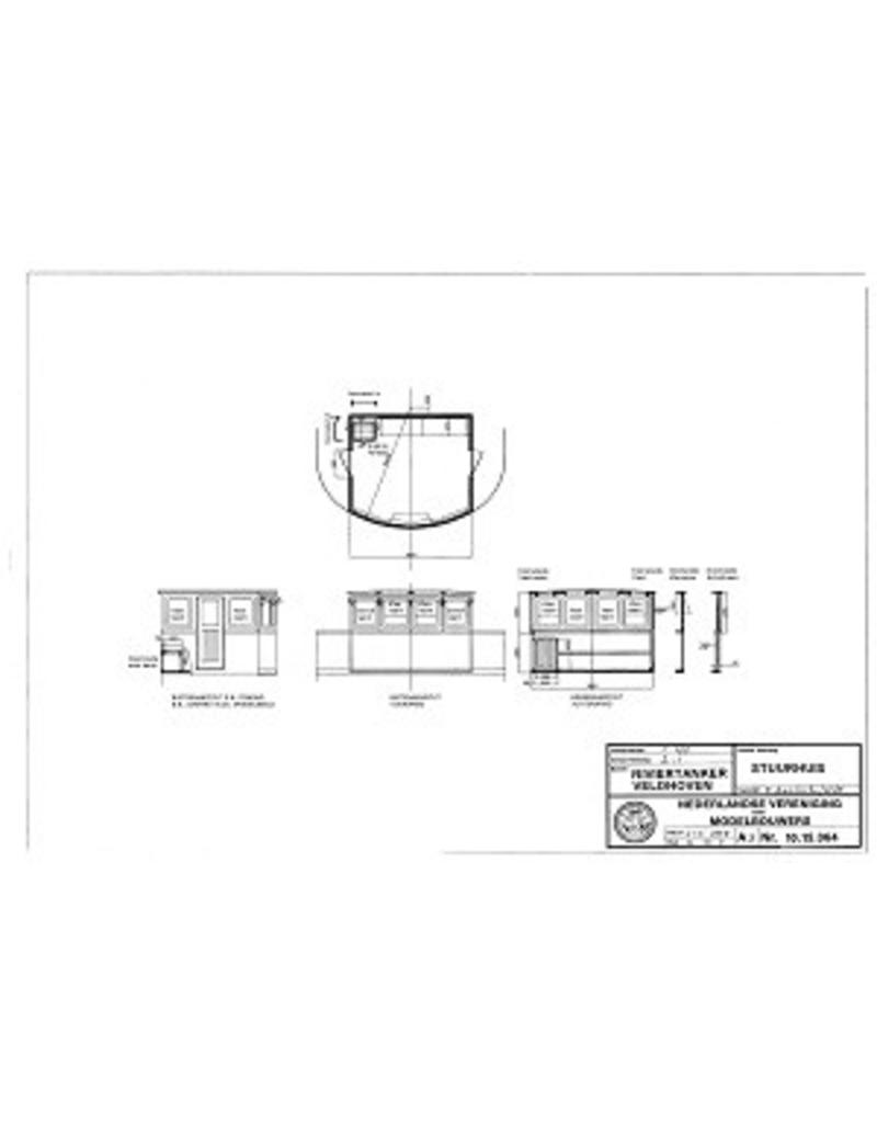 MBT CD- bei Enkhuizer Eisenbahnfähre - Bauzeichnung Maßstab 1 : 87 (10.15.063/)