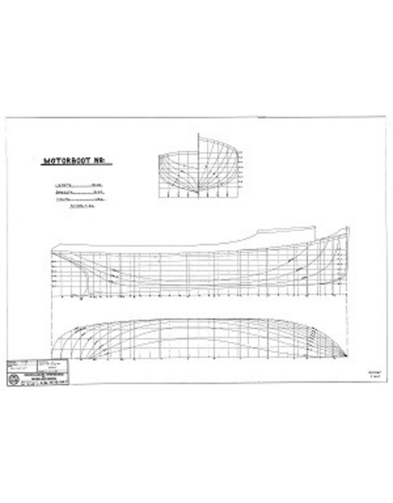 MBT Motorboot - Bouwtekening Schaal 1 : 20 (10.15.067)