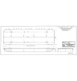 MBT Ponton E 1505 - Eerland - Bouwtekening Schaal 1 : 100 (10.15.068)