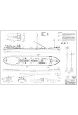 MBT Kolen transporteur (1905) - Bouwtekening Schaal 1 : 50 (10.15.071)
