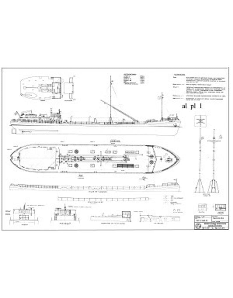 MBT Kolen transporteur (1905) - Bouwtekening Schaal 1 : 50 (10.15.071)