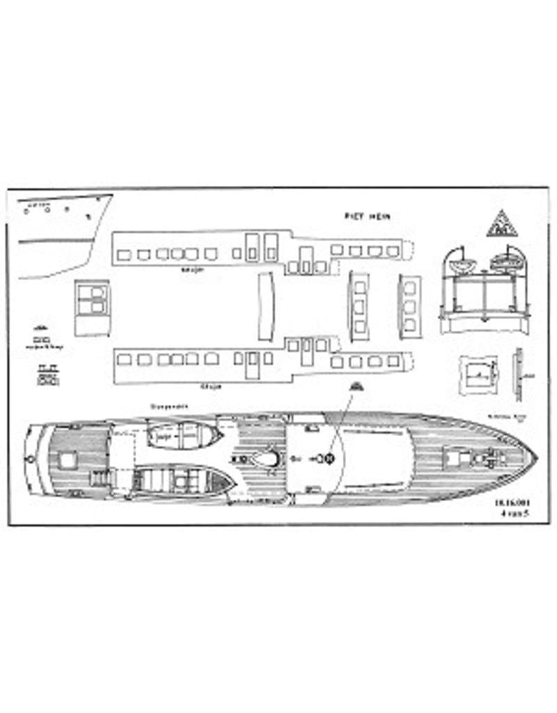 MBT 10.16.001 königliche Yacht ms "Piet Hein" (1937)
