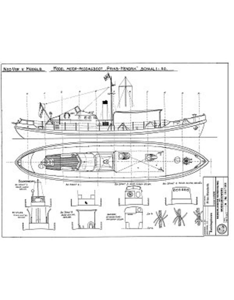 MBT 10.17.001 Motorrettungsboot "Prins Hendrik" (III) (1951) - KNZHRM