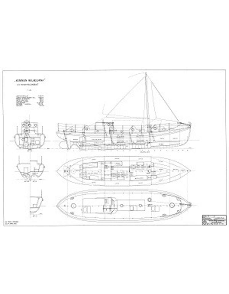 NVM 10.17.004 Motorrettungsboot "Koningin.Wilhelmina" (1927) - ZHMRS