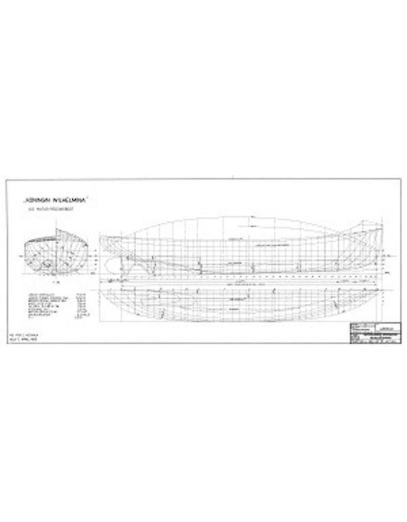 NVM 10.17.004 Motorrettungsboot "Koningin.Wilhelmina" (1927) - ZHMRS