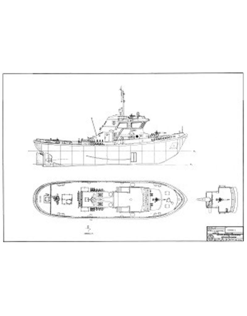 NVM 10.18.019 Bekämpfung Schlepper ms 'Jason - Havendienst 14 "- GHB Amsterdam