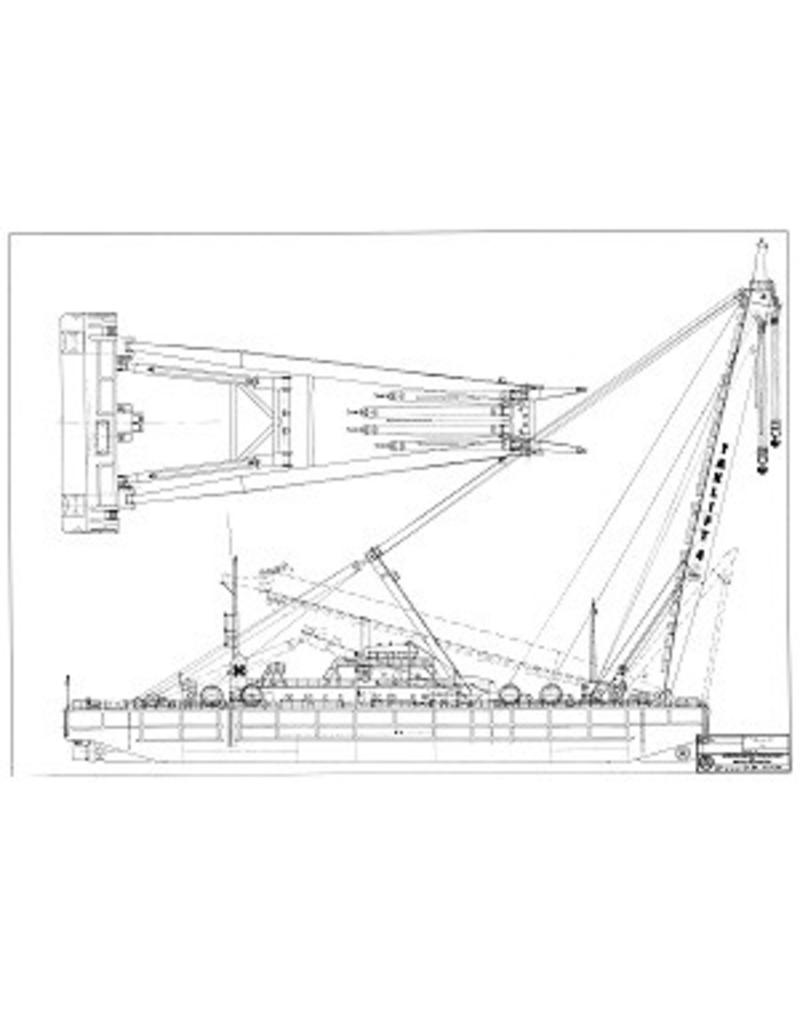 MBT 10.19.004 floating sheerleg "Taklift 4" (1981) - Smit Tak