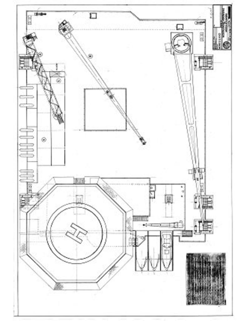 MBT 10.19.006 selbstfahrende halbtauchfähige Arbeitsplattform "Smit Semi 1" (1986)