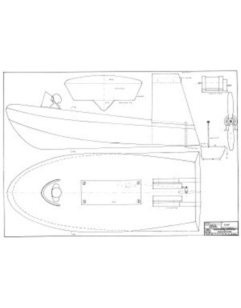 MBT 10.19.009 Gleitboot-Luftpropeller angetrieben