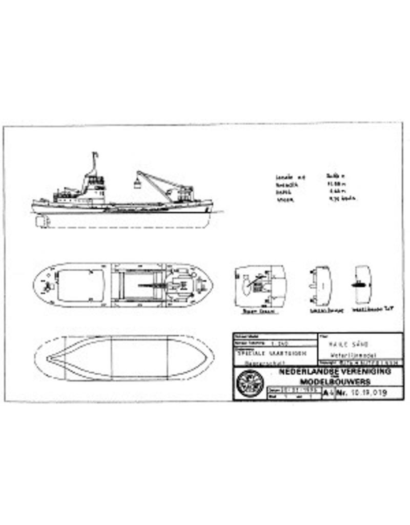 MBT 10.19.019 baggerschip "Haile Sand"