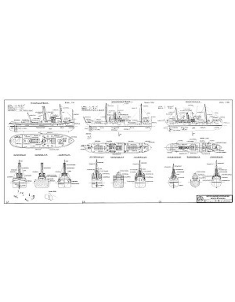 NVM 10.20.002 rivier sleepboot, stoomvrachtboot en stoomtrawler