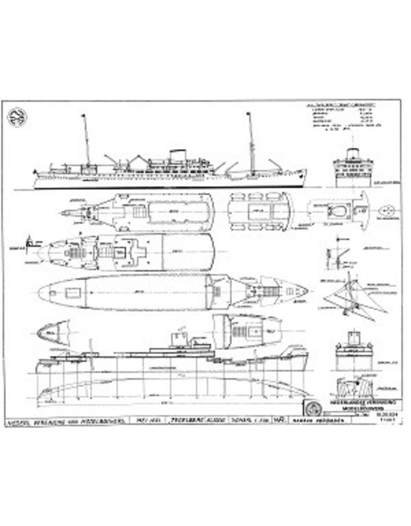 MBT 10.20.024 cargo-passenger ship MS "Tegelberg" (1937), "Ruys", "Boissevain" - KJCPL